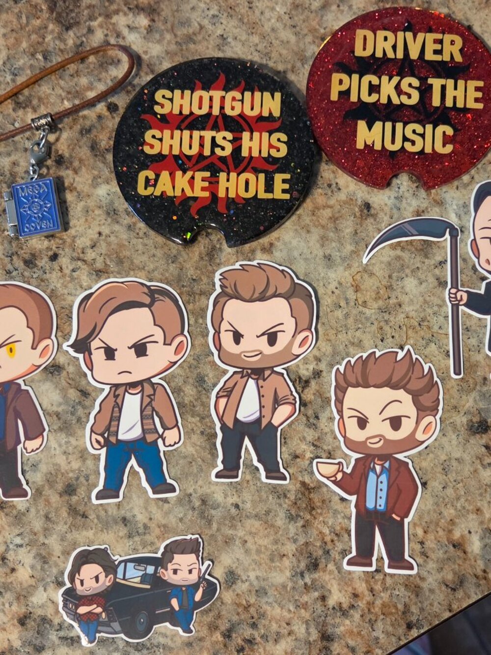 Supernatural Collectors Stash - Previously Used as Jeep Accessories